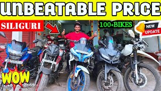 6 Months Engine🔥Warranty ke saath😱sports💥bike🥵 Challnging🔥Rates😲🎉Puja Special😍Bike World Siliguri [upl. by Jennie]