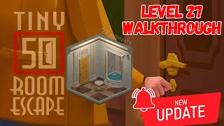 50 Tiny Room Escape Level Level 27 Antiquity ♥ Walkthrough  Lets Play Kiary Games [upl. by Ellennej]