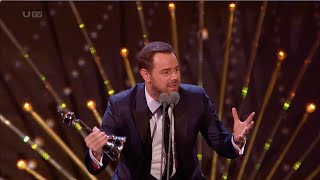 Danny Dyer Wins National Television Award for Serial Drama Performance NTAs [upl. by Adim282]