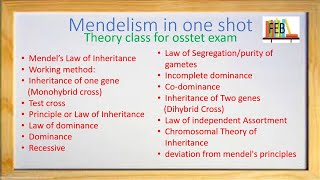 mendelism for osstet [upl. by Leeth20]