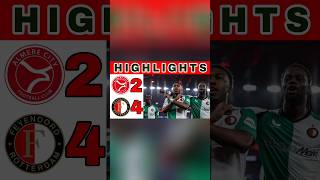 Almere City vs Feyenoord  Highlights and Goals Eredivisie Today Update 2024  Liga Belanda Hari Ini [upl. by Ilysa156]