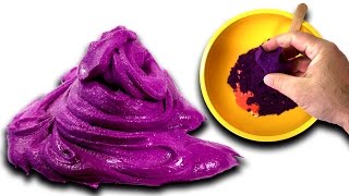 How to make Slime with Kinetic Sand DIY No Borax or Detergent [upl. by Elbring]