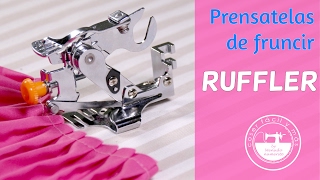 Prensatelas ruffler para fruncir y plisar [upl. by Trofmoc571]