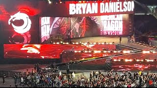 American Dragon Bryan Danielson Final Countdown Entrance  AEW All In London 25082024 [upl. by Godding]