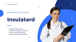 Insulatard  Product information uses dosage mechanism  insulin [upl. by Spenser300]