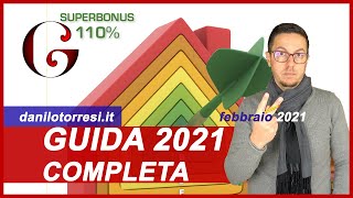 SUPERBONUS 110 Guida 2021 completa  come funziona e le novità [upl. by Zetrac]