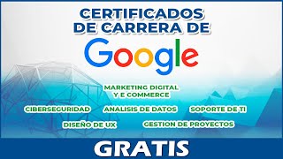 Obtén un certificado de carrera de Google ¡GRATIS y obtén mas oportunidades en el mundo laboral [upl. by Ayotahc453]