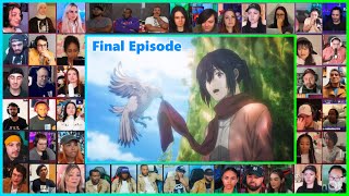 Attack On Titan Season 4 Final Episode Reaction Mashup 進撃の巨人 [upl. by Lundt]