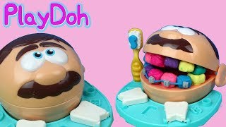 Play Doh • Dentysta • Tęczowe zęby • bajki dla dzieci [upl. by Irod358]