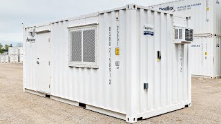 How We Build a 20 Shipping Container Office  BigSteelBox [upl. by Singh]