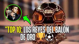 quotLos reyes del Balón de Oro 👑⚽ ¡Ranking definitivo 2025quot [upl. by Cary]