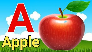 a for apple b for ball abcd a se apple b se ball13 hindivarnmala chandakidstv [upl. by Ahsaeym690]