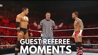 WWE Special Guest Referee Moments [upl. by Rashidi]