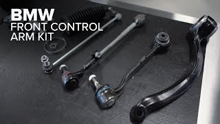 BMW E90E91E92 Control Arms End Links Tie Rods amp Ball Joint Review 325xi 328xi 330xi335xi [upl. by Enneirdna]