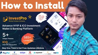 How to Install Hyip InvestPro – Advance HYIP amp ICO Investment Wallet amp Banking Platform [upl. by Avihs821]