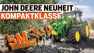 John Deere Neuheit Kompakttraktor 5m bekommt nicht nur neues Getriebe [upl. by Merp]