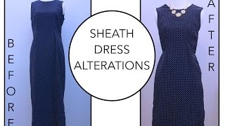 How to add darts on a Dress To make it Fit better Sew Aldo [upl. by Ahsiekar]