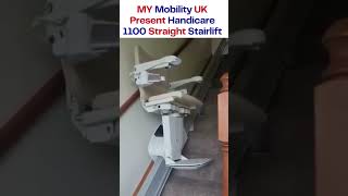 Handicare 1100 Straight Stairlift  Easy Access to Your Home [upl. by Nilekcaj564]