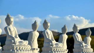 1000 Buddhas Peace Garden Montana musical slideshow [upl. by Hennebery628]