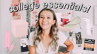 COLLEGE  DORM ROOM ESSENTIALS college necessities  what to bring to college [upl. by Bille919]