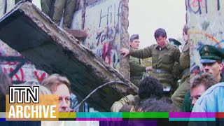 The Fall of the Berlin Wall – Rare and Unseen Footage 1989 [upl. by Nattie401]