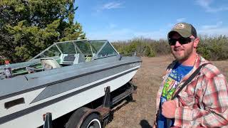 Ski boat converted to Bass Boat part 1 [upl. by Ready]