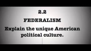 22 Explain the unique American political culture [upl. by Tammany]