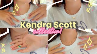 My KENDRA SCOTT full COLLECTION💛🎀Elisa pendants Ari pendant  more [upl. by Yhtorod]