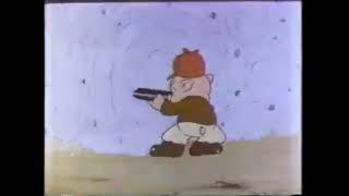 Looney Tunes Porkys Hare Hunt 1938 Redrawn Colorized Full Cartoon Opening [upl. by Hafler]