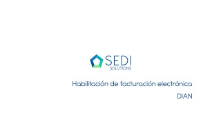 Habilitación de facturación electrónica  DIAN [upl. by Lynus]