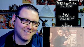 Light  Dean amp Castiel by deanspatroclvs Supernatural Reaction [upl. by Elleinwad95]