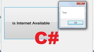 C Tutorial 96 Determine if internet connection is available using C [upl. by Eseilana]