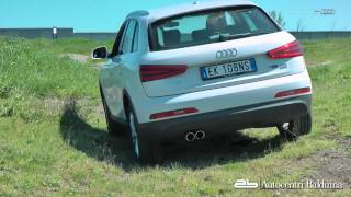 Audi Q3 Test Drive OffRoad Experience [upl. by Zetnom]