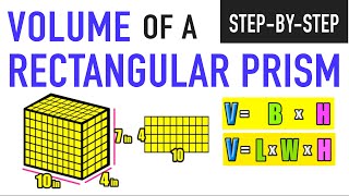 Find the Volume of a Rectangular Prism Example [upl. by Tom982]