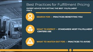 Order Fulfillment Pricing Overview eFulfillment Service [upl. by Darryn861]