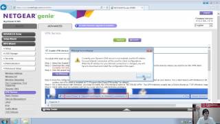 Netgear Nighthawk R7000 VPN Setup Demo [upl. by Jaquelin114]