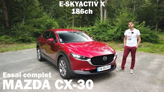 MAZDA CX30 2021  ESkyactiv X  Le SUV Urbain Sexy [upl. by Lednar]