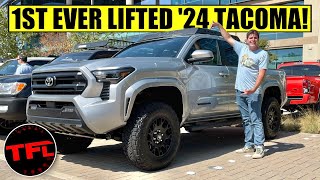 TFL Exclusive Check Out This First Ever Factory Lifted 2024 Toyota Tacoma That You Can Buy Soon [upl. by Okire]