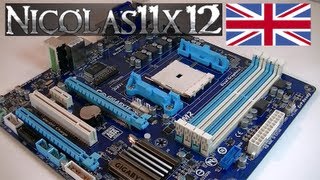 GIGABYTE GAF2A75MD3H Motherboard Review [upl. by Bradeord511]