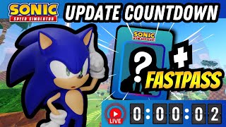 Livestream UPDATE COUNTDOWN  Sonic Speed Simulator [upl. by Nestor358]