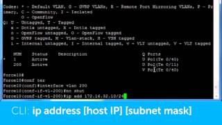 Dell Networking™ S5000 Configuring an interface or VLAN for L3 routing [upl. by Atinuaj]