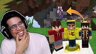 TROLLING Players In BEDWARS Minecraft [upl. by Odnaloy]