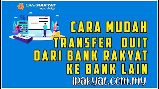 Cara Transfer Bank Rakyat Ke Bank Lain [upl. by Helban]