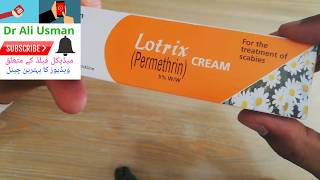 Lotrix Cream Uses in Urdu  Lotrix Lotion Permethrin  Lotrix Lotion For Scabies  draliusman [upl. by Ellatnahc974]