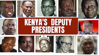 Vice Presidents of Kenya since independence from Britain in 1963 [upl. by Heigl477]