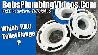 How to Install a PVC Toilet Flange [upl. by Aifos]