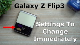 Improve Your Samsung Galaxy Z Flip3  By Changing These Settings Now [upl. by Aala203]