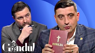 Acuzat că e spion prorus George Simion răspunde CU MÂNA PE BIBLIE  GÂNDUL EXCLUSIV [upl. by Ihtraa]