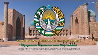 Himno nacional de Uzbekistán UZES letra  Anthem of Uzbekistan Spanish [upl. by Marjory]