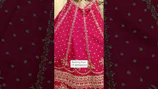 Deep Red Baridal Lehenga choli set  Tarun tahiliali baridal red [upl. by Etram]